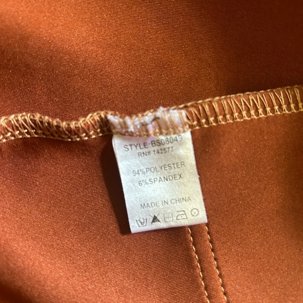 Blashe Faux Suede Mini Skirt Size Medium - Picture 7 of 9